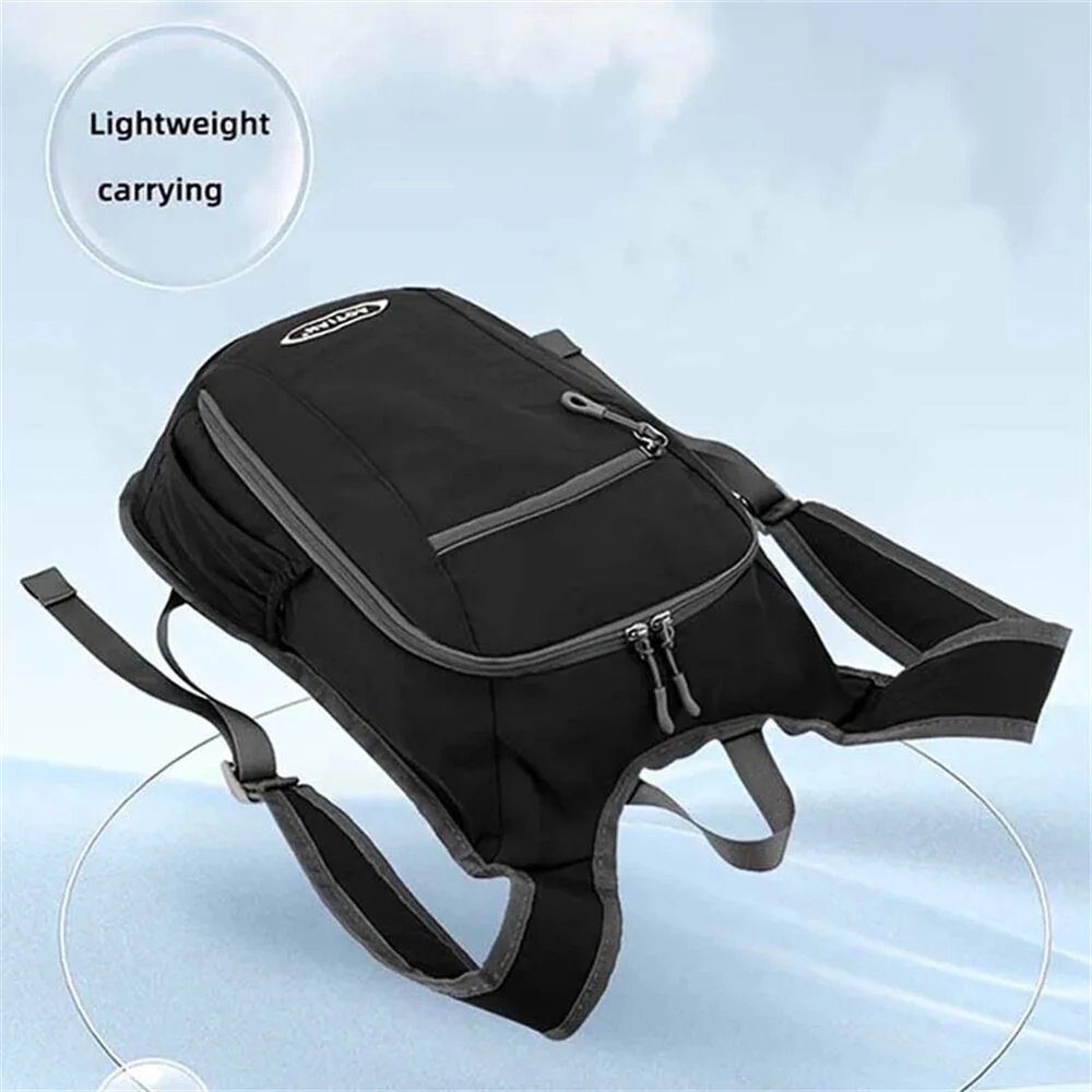IPRee Outdoor Climbing Backpack Large Capacity Mountaineering Bags Foldable Camping Hiking Daypack Waterproof Travel Trekking Rucksack — view 5