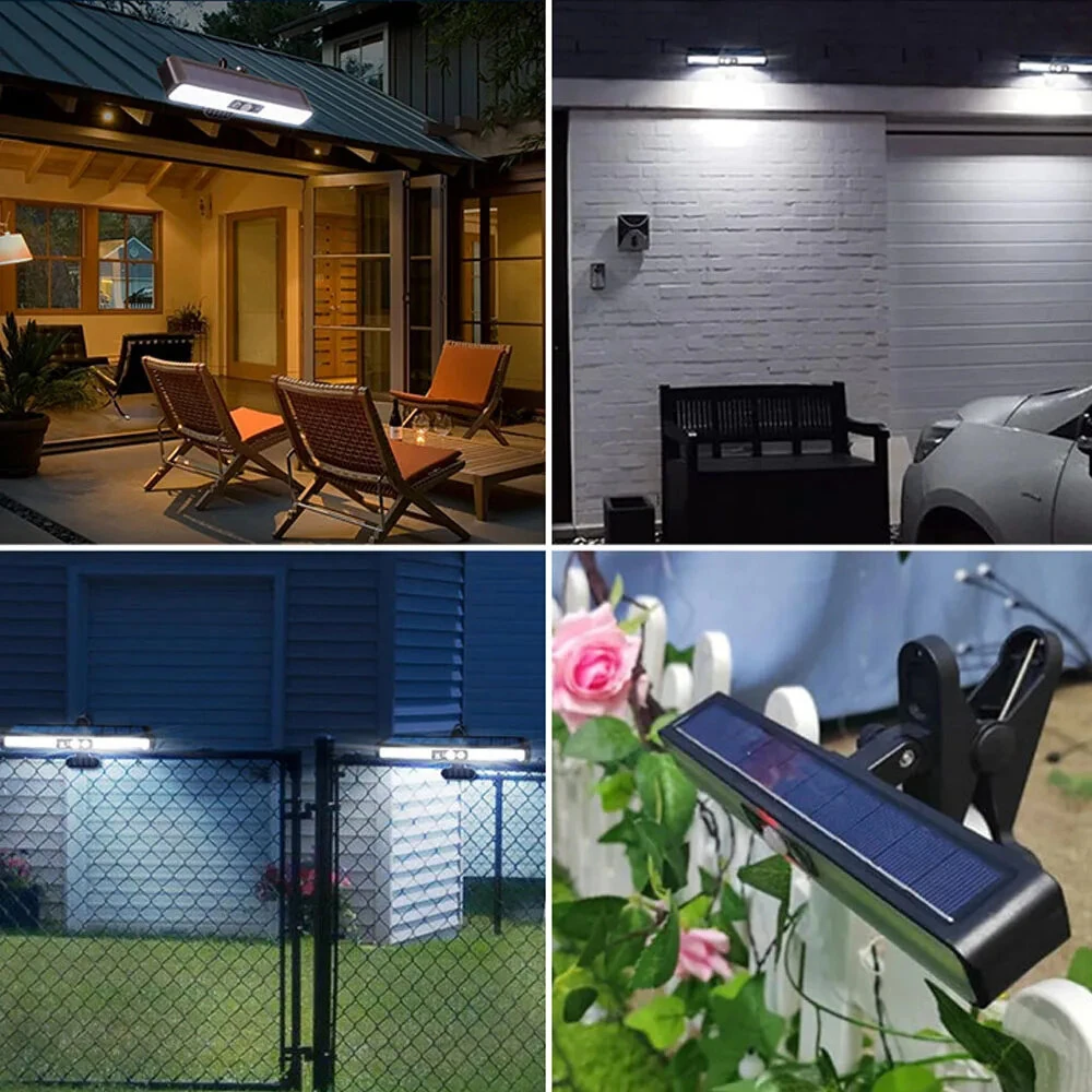 IPRee Outdoor LED Solar Clip-On Landsca Lights Waterproof Street Lantern Motion Sensor Wall Light For Garden Garage Courtyard Staircase Lighting Lamp — view 5