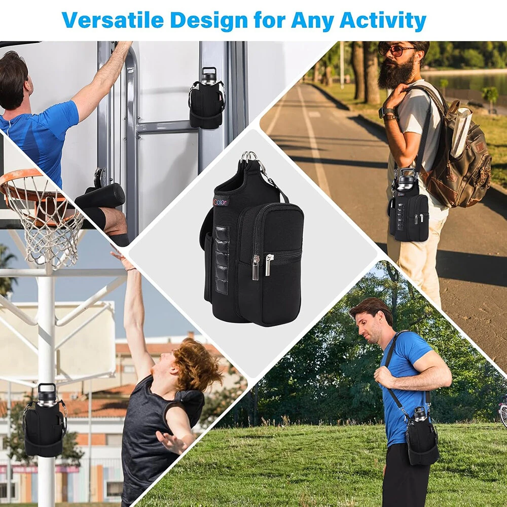 IPRee Outdoor Magnetic Sports Kettle Bag Insulated Bottle Storage Cover Anti-Collision Magnetic Car Cup Holder Sleeve — view 7
