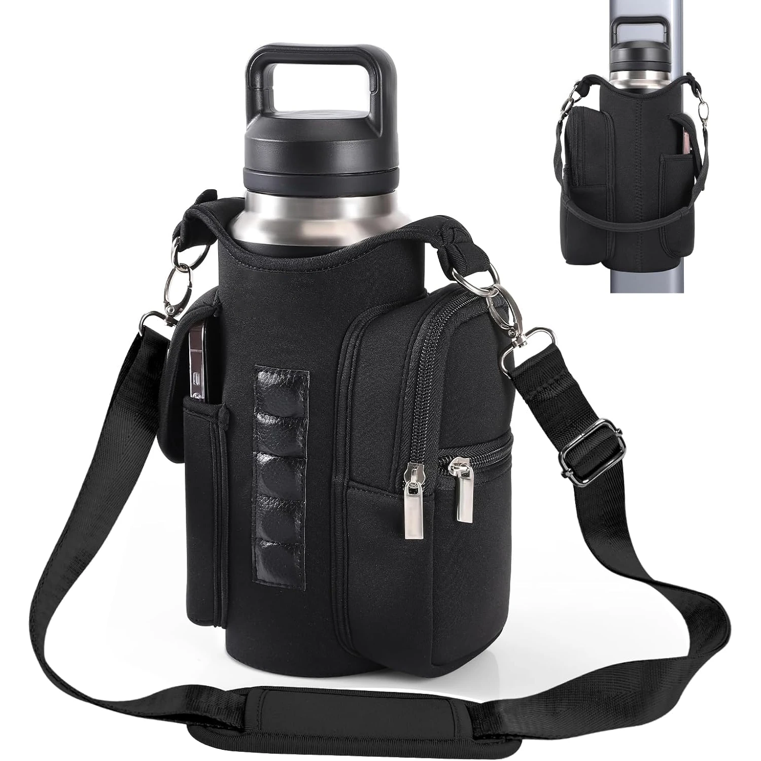 IPRee Outdoor Magnetic Sports Kettle Bag Insulated Bottle Storage Cover Anti-Collision Magnetic Car Cup Holder Sleeve — view 9