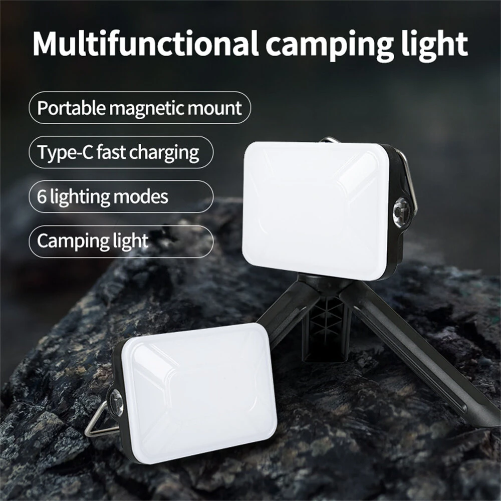 IPRee Outdoor Portable Tent Camping Light Built in Battery Large Capacity with Power Bank Intelligent Display Portable Hanging Light,Emergency Night — view 3