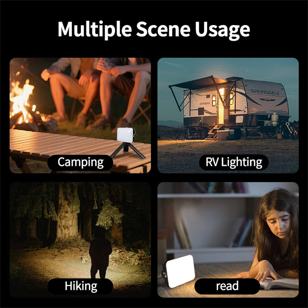 IPRee Outdoor Portable Tent Camping Light Built in Battery Large Capacity with Power Bank Intelligent Display Portable Hanging Light,Emergency Night — view 5
