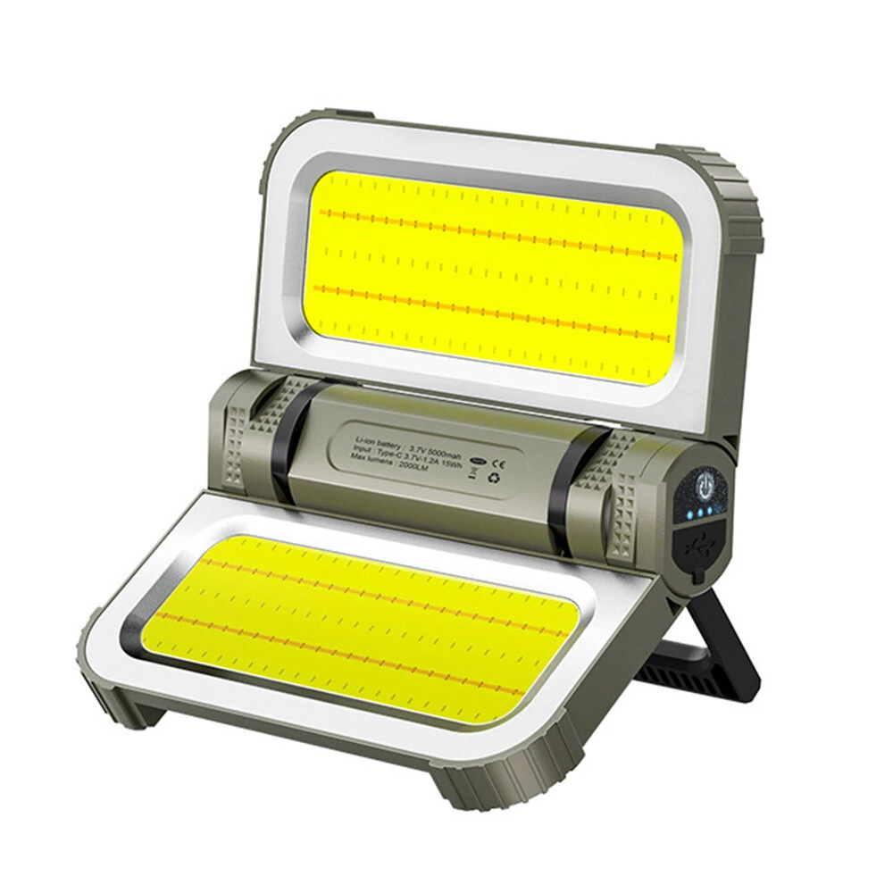 IPRee Outdoor Solar Charging 2000LM Emergency Light Long 5000mAh Battery Life, USB Charging Portable And Long-Lasting Illumination For Outdoor Folding Camping Tent Lights — view 7