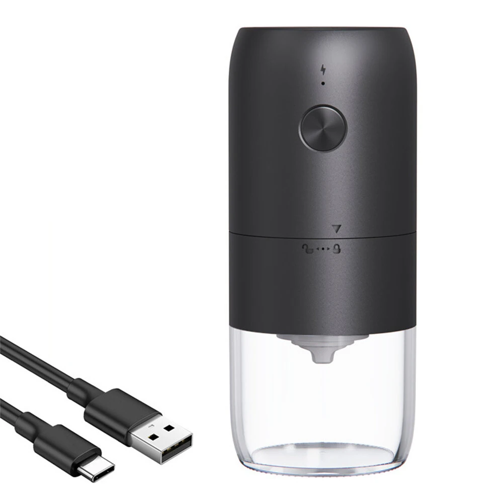 IPRee Portable Electric Coffee Grinder 1800mAh Strong Power Internal Adjustment Rechargeable Home Grinders Household Coffee Machine for Household Outdoor — view 10