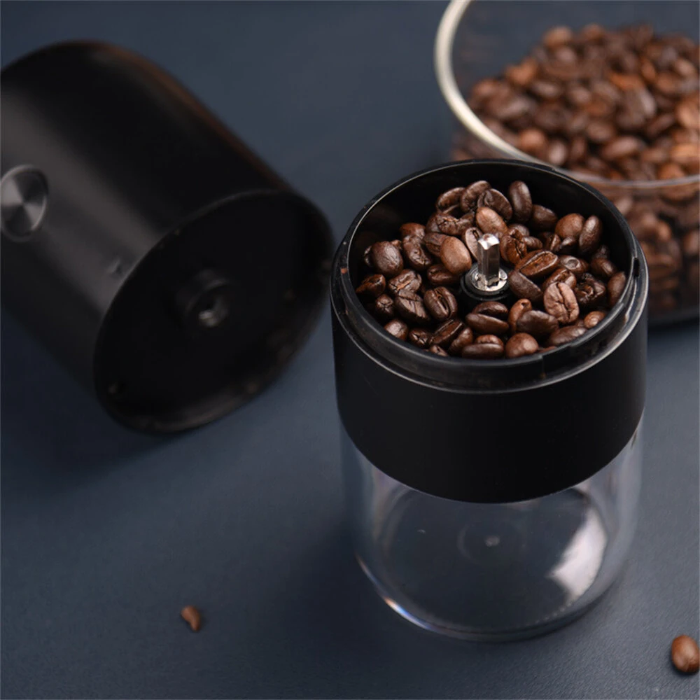 IPRee Portable Electric Coffee Grinder 1800mAh Strong Power Internal Adjustment Rechargeable Home Grinders Household Coffee Machine for Household Outdoor — view 2