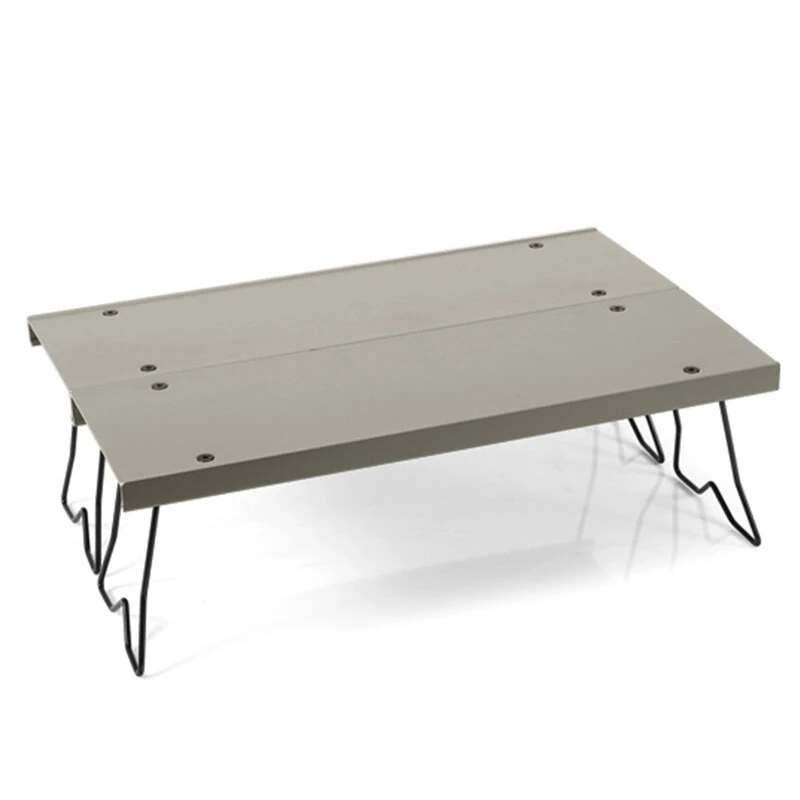 IPRee Portable Folding Camping Table Aluminum Alloy Compact Fast Open for Backpacking Picnic Outdoor Gear — view 2