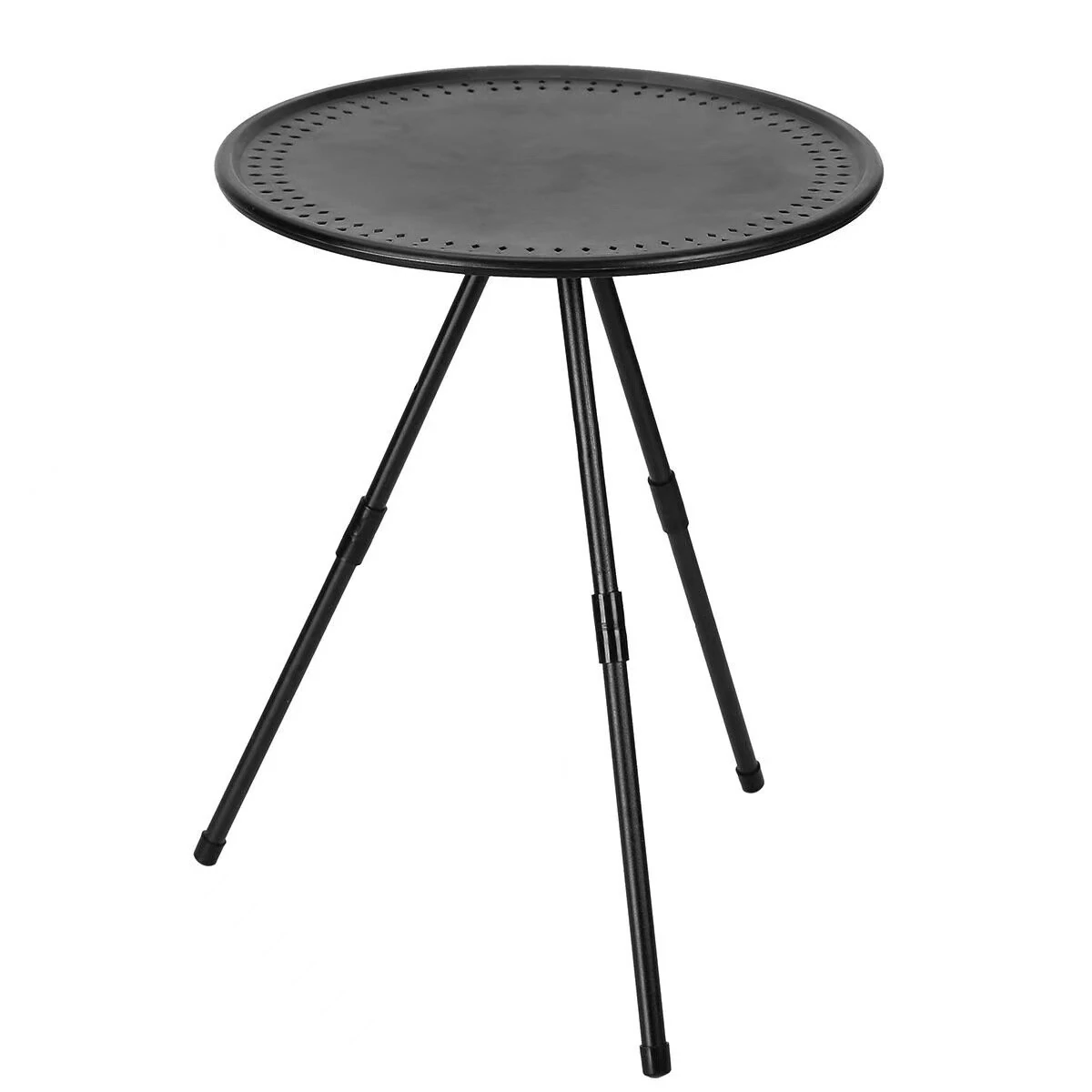 IPRee Portable Folding Table for Outdoor Camping Adjustable and Retractable Round Table Suitable for Fishing And Home Use — view 7