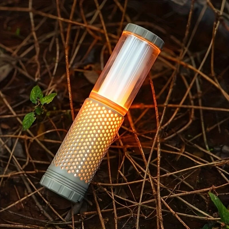 IPRee Rechargeable Honeycomb Camping Light Multi-functional Portable Telescopic Waterproof Work Flashlights for Camping Tent Light Outdoor Adventure Hiking — image 1