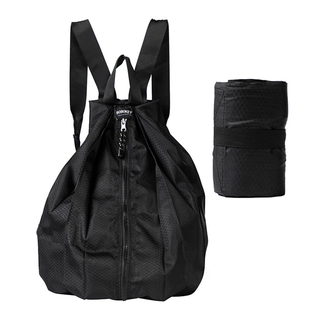 IPRee Simple and Large-Capacity Folding Backpack Portable and Thickened Lightweight Waterproof Sports Folding Bag for Outdoor Travel — view 2