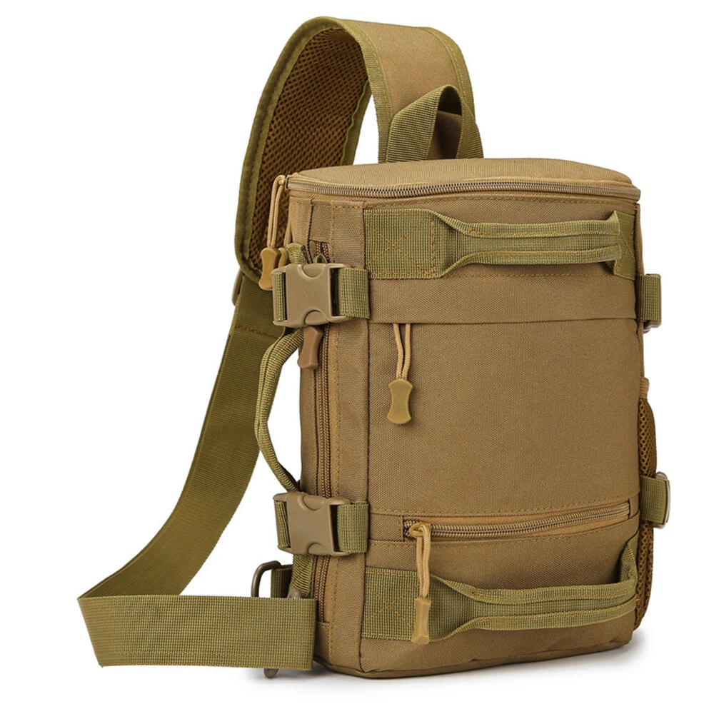 IPRee Tactical Camping Chest Bag Outdoor Hiking Trekking Fishing Cycling Pack Portable Travel Sports Luggage Rucksack Fanny Pack — IPRee