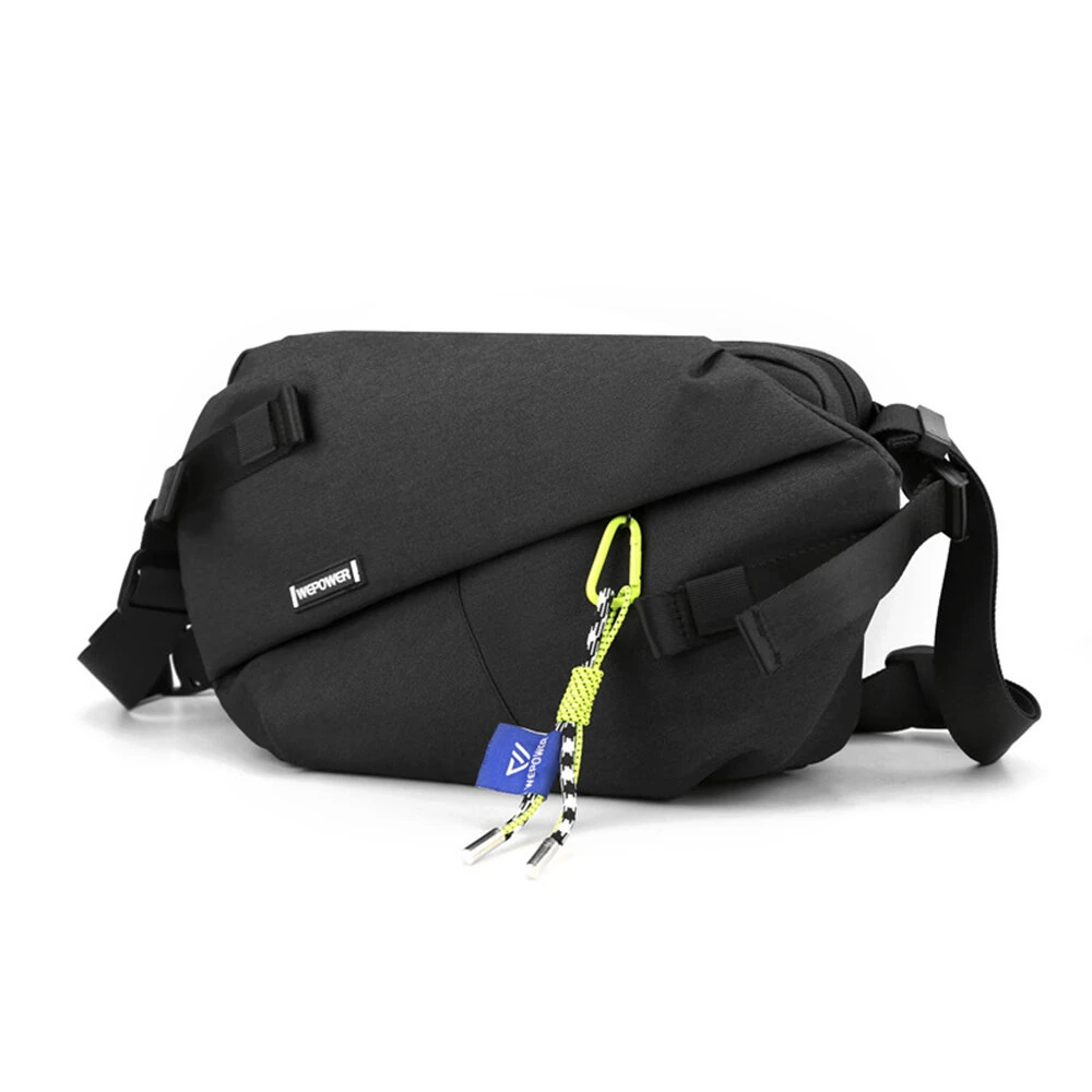 IPRee Unisex Chest Pack Casual Nylon High Quality Panelled Waist Packs Outdoor Travel Crossbody Bag Men Wasit Belt Bags — view 10