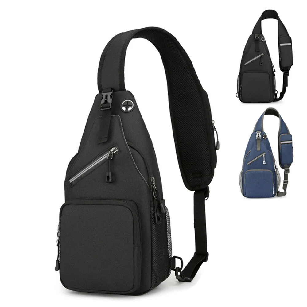 IPRee Waterproof Single Chest Shoulder Bag, Multi Purpose Large Capacity Crossbody Bag for Men Women, Suitable for Outdoor Travel Work — IPRee