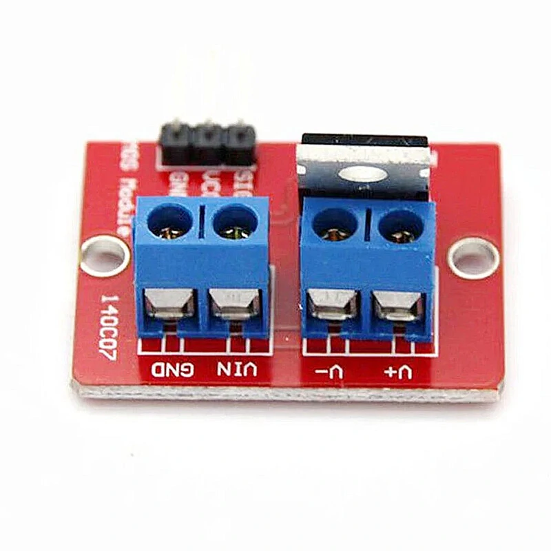 IRF520 MOS Driver Module PWM Dimmer 0-24V Top Mosfet Button IRF 520 for ArduinoMCU ARM Raspberry Pi — view 2