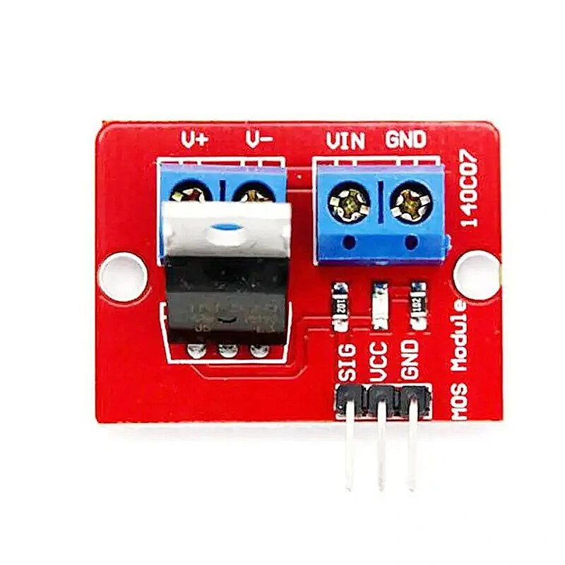 IRF520 MOS Driver Module PWM Dimmer 0-24V Top Mosfet Button IRF 520 for ArduinoMCU ARM Raspberry Pi — view 3