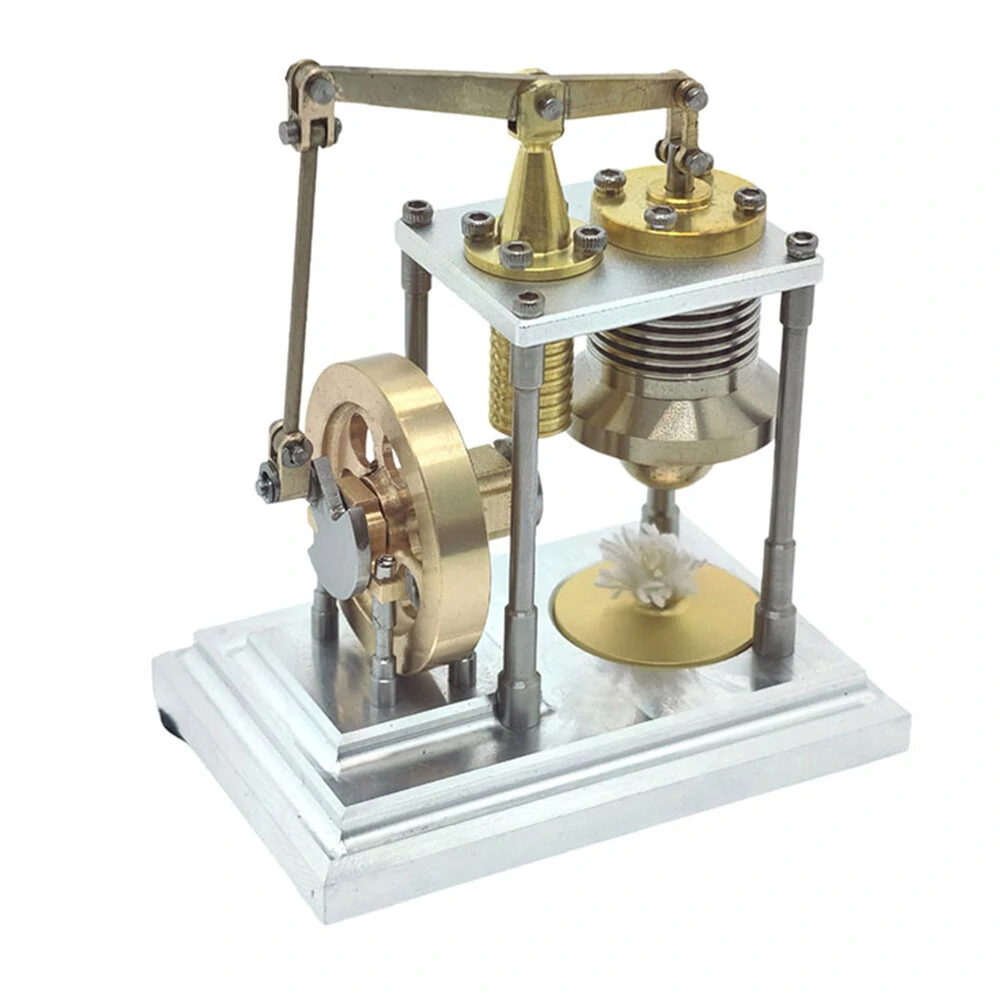 J06D Mini StirIing Hot Air Engine Model Smallest Scale Science Discovery Toys — view 6