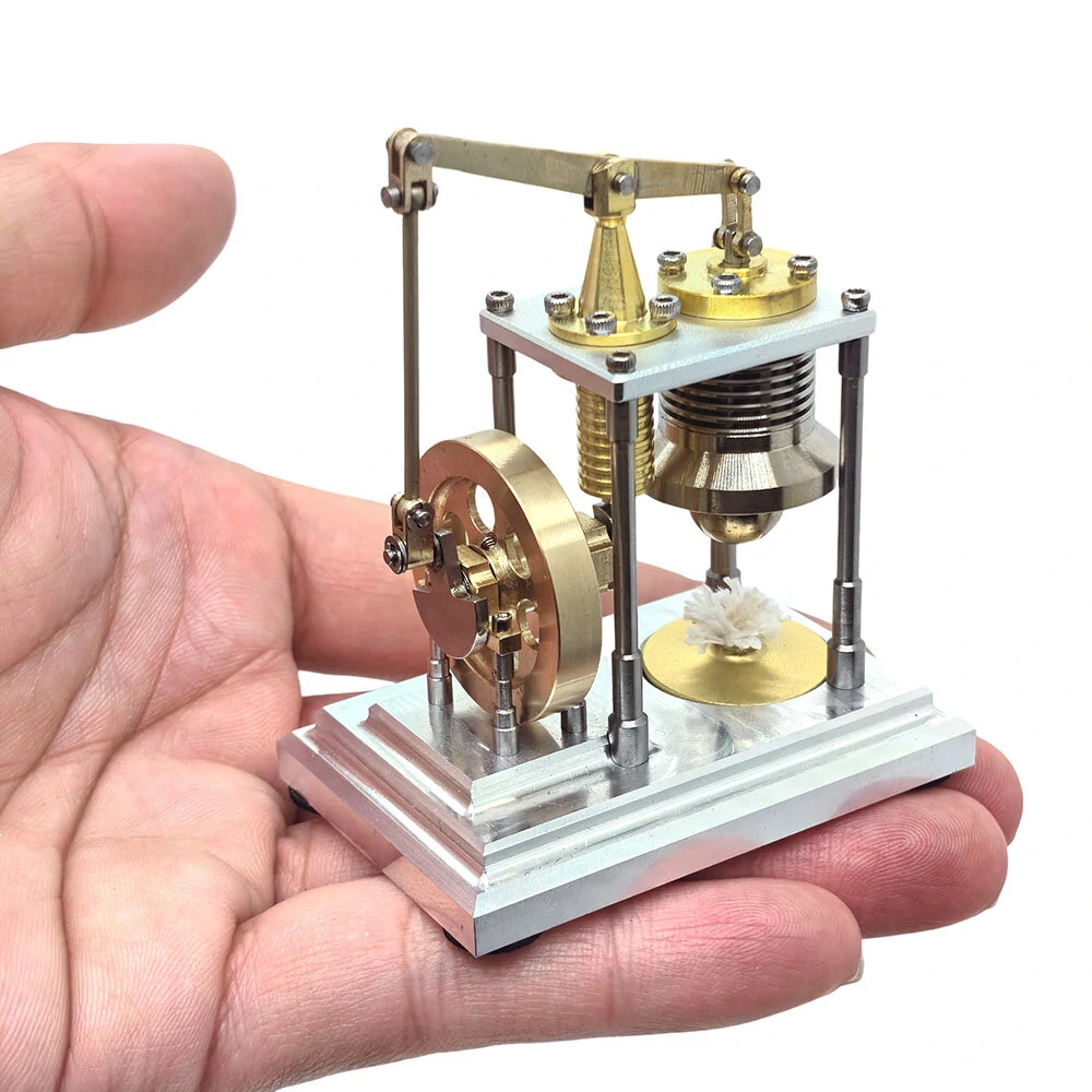 J06D Mini StirIing Hot Air Engine Model Smallest Scale Science Discovery Toys — view 7
