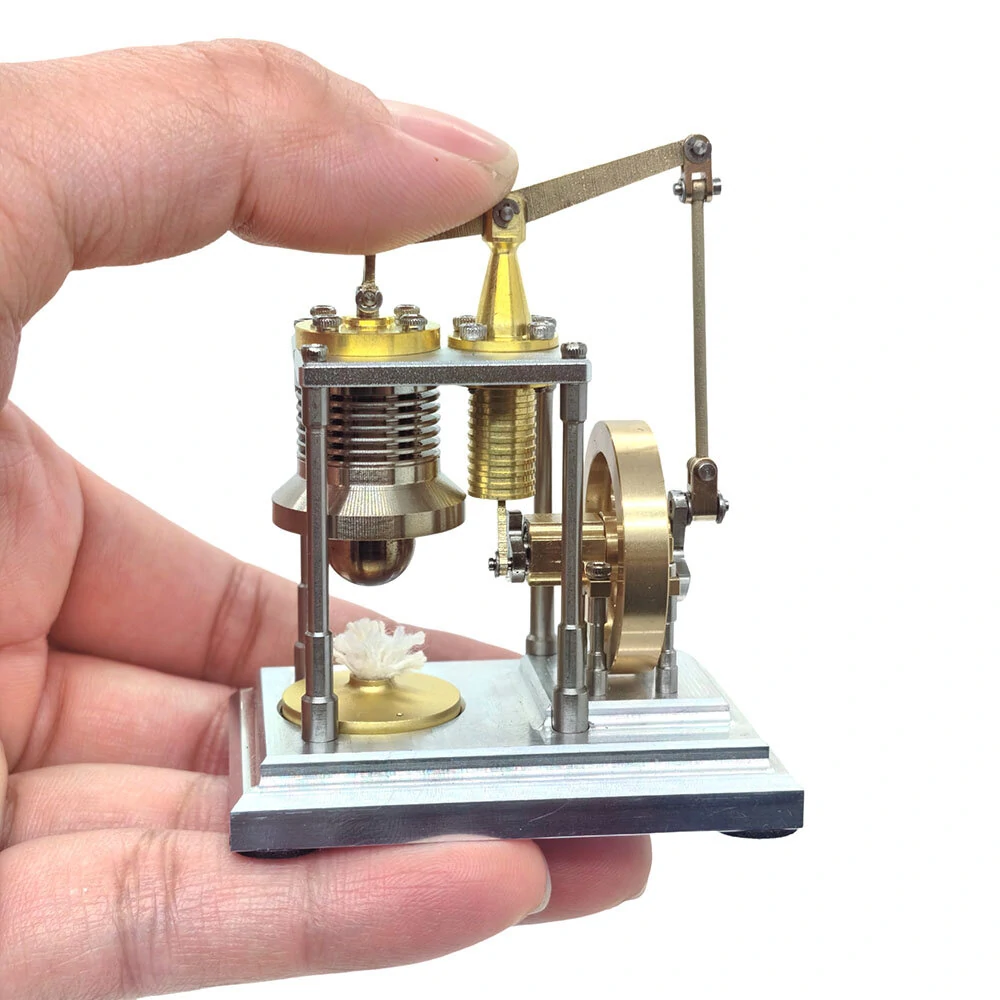 J06D Mini StirIing Hot Air Engine Model Smallest Scale Science Discovery Toys — view 8