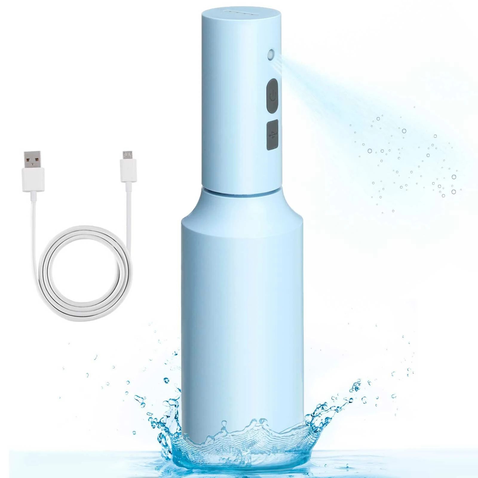 JETEVEN 750ml Disinfectant Spraryer USB Charging Disinfectant Dispenser Soap Dispenser Handheld Electric Sprayer — view 8
