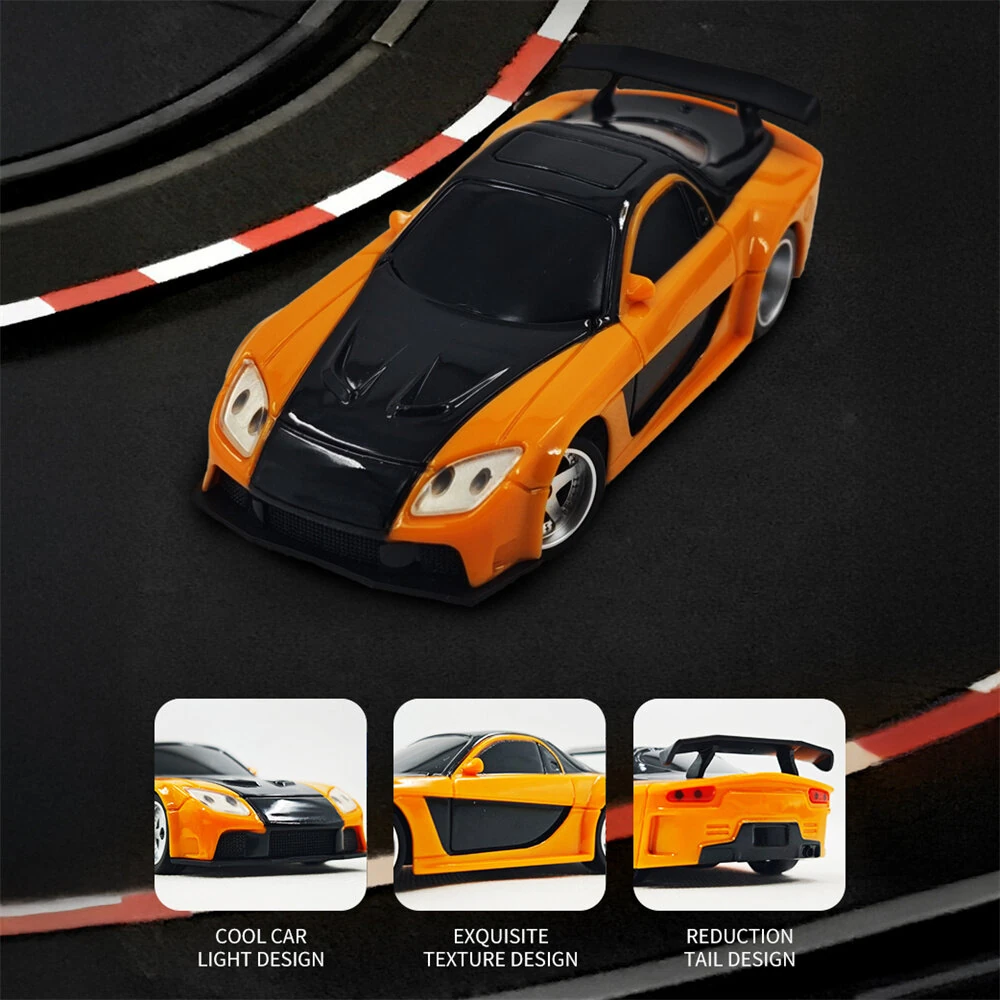 JIABAILE 4301/02/03/04 4305/06/07/08/09 RTR 1/43 2.4G 4WD Drift RC Car Optional Gyro Mini Race LED Light Radio Control High-Speed Motor On-Road Racing Vehicle Model Boys Gifts Outdoor Toys — view 8