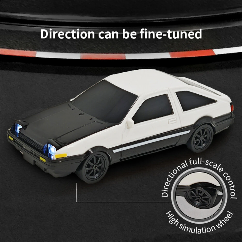 JIABAILE 4301/02/03/04 4305/06/07/08/09 RTR 1/43 2.4G 4WD Drift RC Car Optional Gyro Mini Race LED Light Radio Control High-Speed Motor On-Road Racing Vehicle Model Boys Gifts Outdoor Toys — view 9