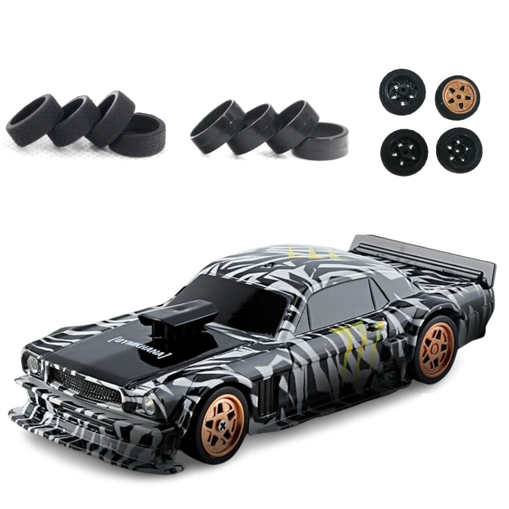 JIABAILE 4301/02/03/04/05/06/07/08/09 1/43 Drift RC Car Parts Racing Soft Drift Hard Tires Wheels Rims Vehicles Models Accessories