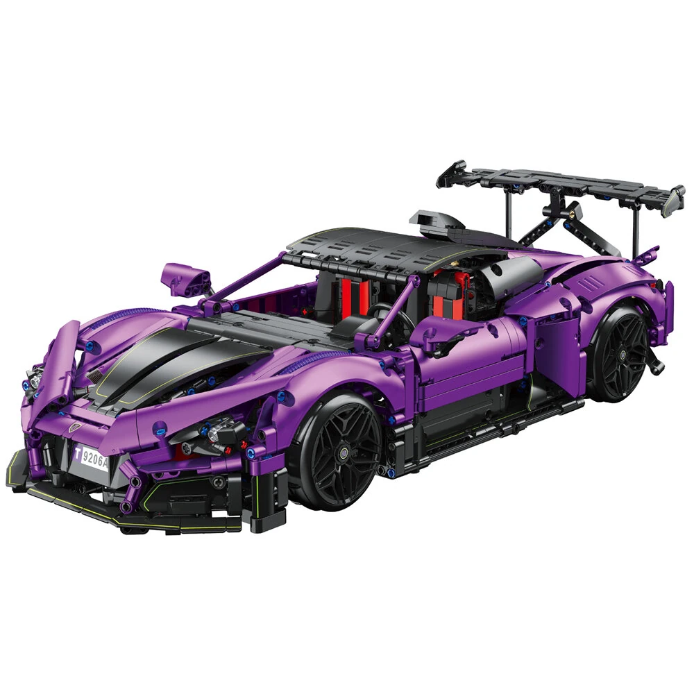 JIESTAR JJ9206 Remote Control Super Racing Car Model Building Block Assembly Kit 1801PCS Brick Set Kids Gifts — JIE-STAR