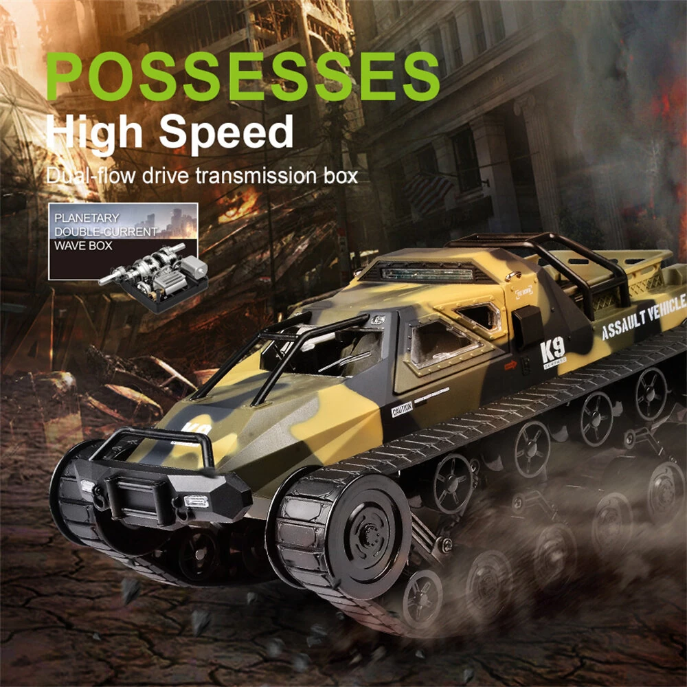 JJRC C8812 MAX RTR 2.4G RC Car Tank High Speed Drift Track Off-Road Truck Full Proportional LED Light 360° Rotate Vehicles Models Toys — view 4