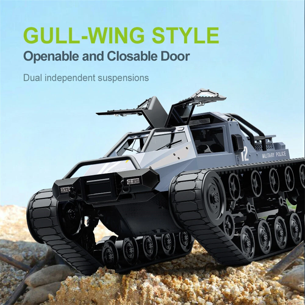 JJRC C8812 MAX RTR 2.4G RC Car Tank High Speed Drift Track Off-Road Truck Full Proportional LED Light 360° Rotate Vehicles Models Toys — view 9