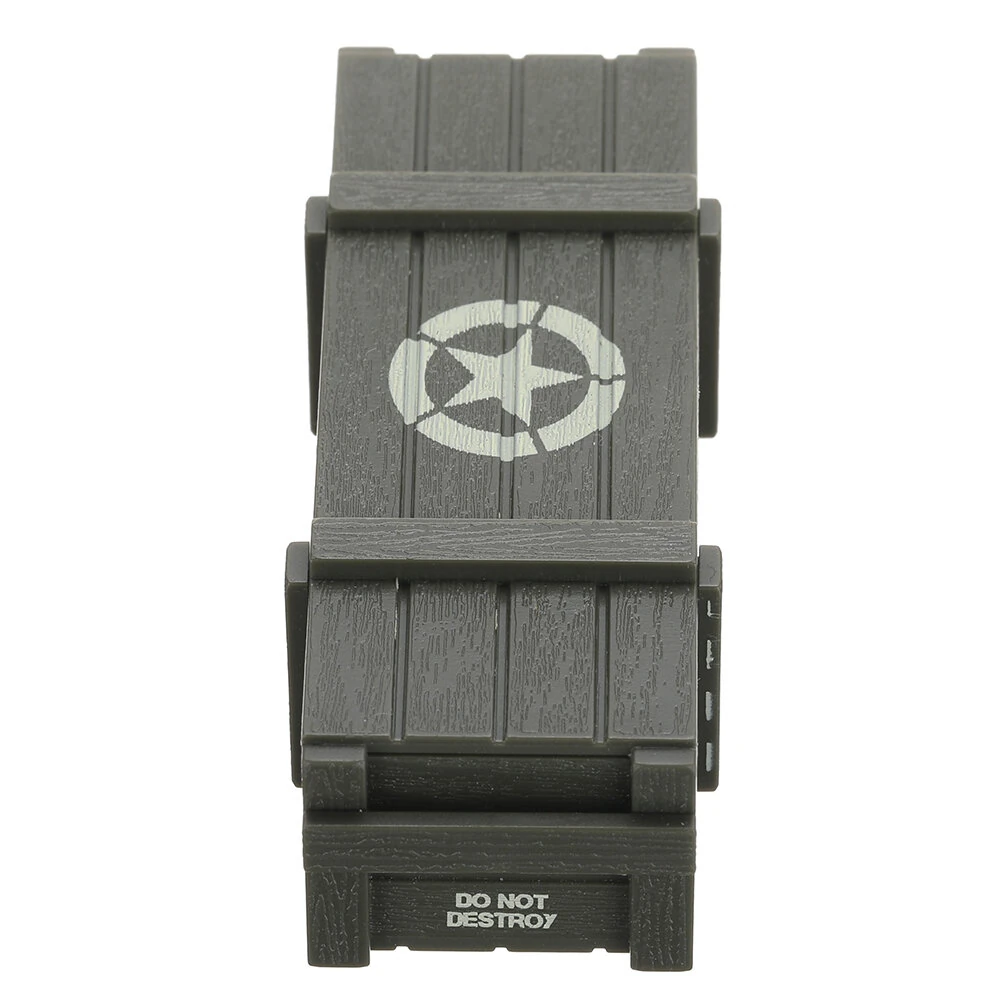 JJRC C8815 1/10 Willys Military Truck RC Car Parts Oil Drum Small Large Cartridges Box Vehicles Models Spare Decoration DIY Accessories — view 8