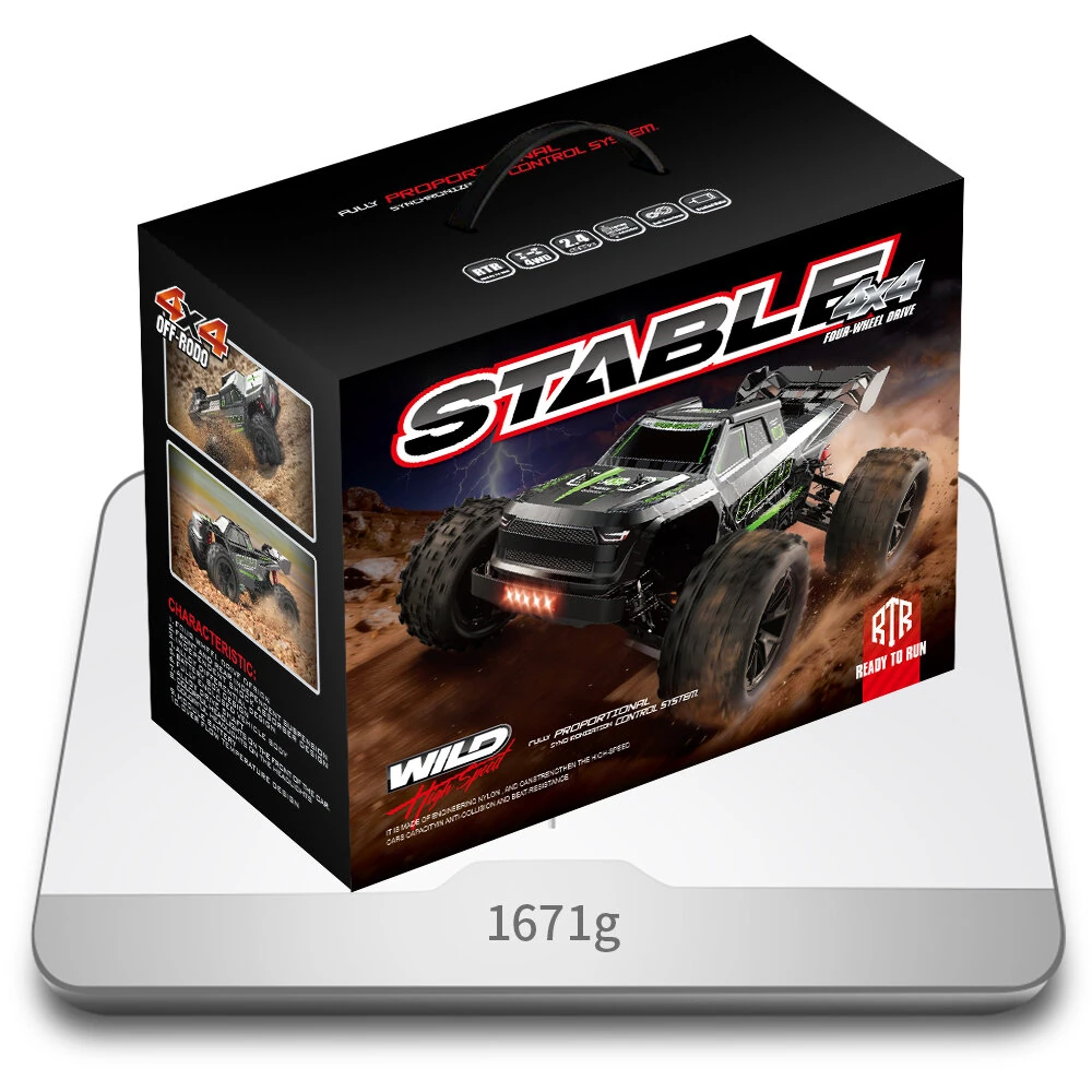 JJRC C8831 1/14 2.4G 4WD Brushed High-Speed RC Car Off-Road Full Proportional Control Vehicle Models RTR — view 8