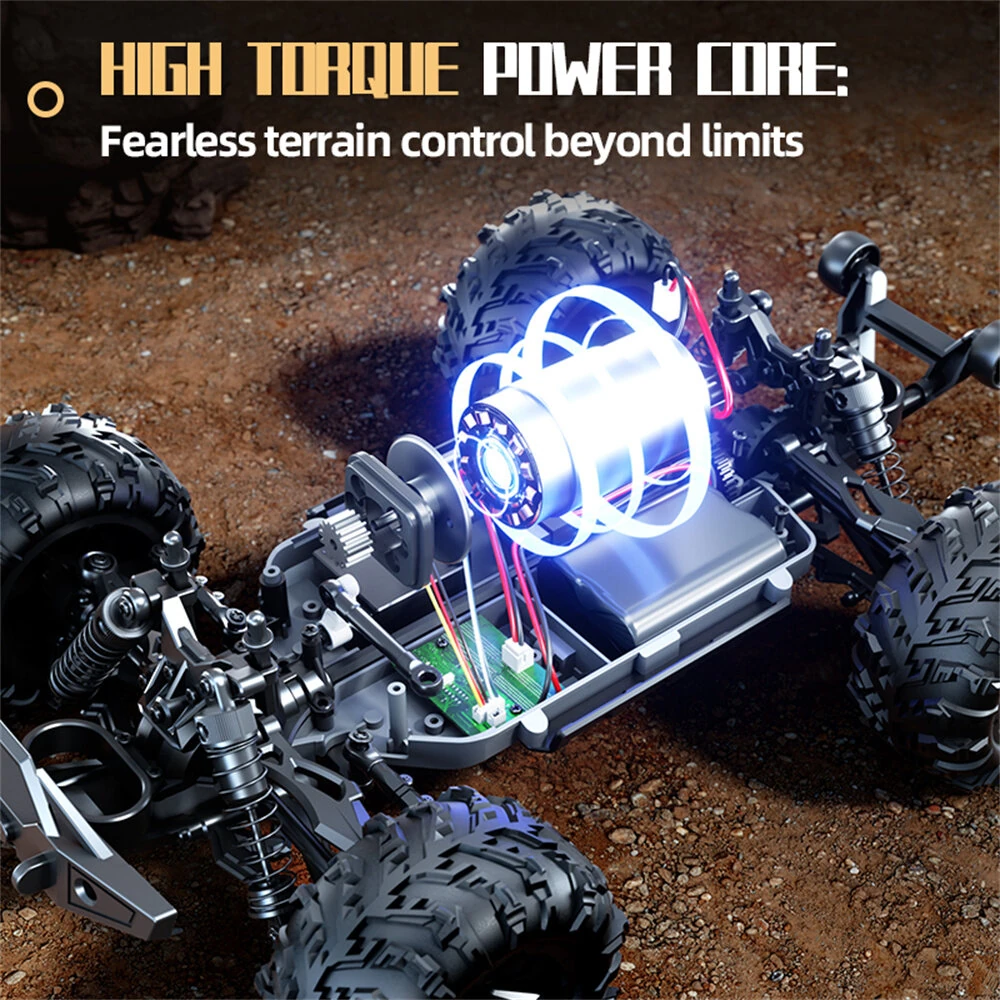 JJRC C8839 RTR 1/14 2.4G 4WD RC Car Off-Road Truck Full Proportional High Speed LED Light Remote Control Vehicles Models Toys — view 5