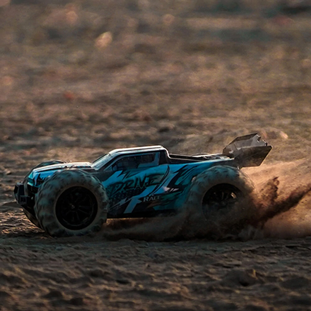 JJRC Q117A B 2.4G 4WD High Speed RC Car 1:16 Brushless Motor RC Racing Car Climbing Car Drift Off Road Vehicle Gift Toy- 70 KM/h — view 6