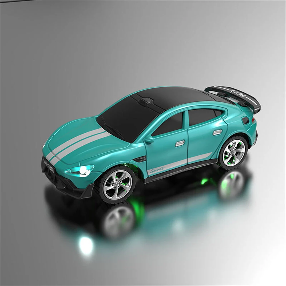 JJRC Q231 Q232 RTR 1/64 2.4G RWD Mini Drift RC Car Alloy Body Shell LED Light Support App Remote Control Optional Trailer Three Speed On-Road Racing Vehicles Models Boys Gifts Toys — JJRC
