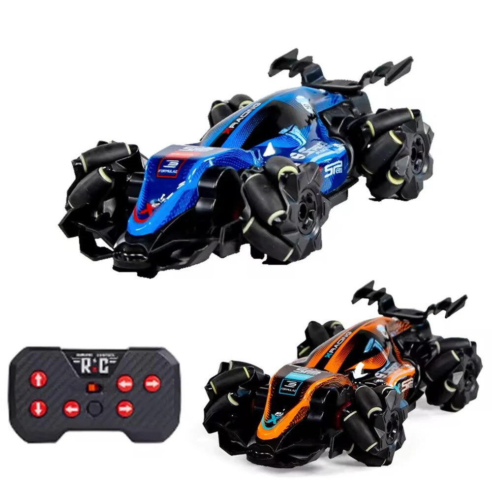 JJRC Q239 RTR 1/40 2.4G 2WD Mini RC Car Formula Racing Stunt Remote Control Drift LED Light 360° Rotation Desktop Portable Vehicles Models Toys