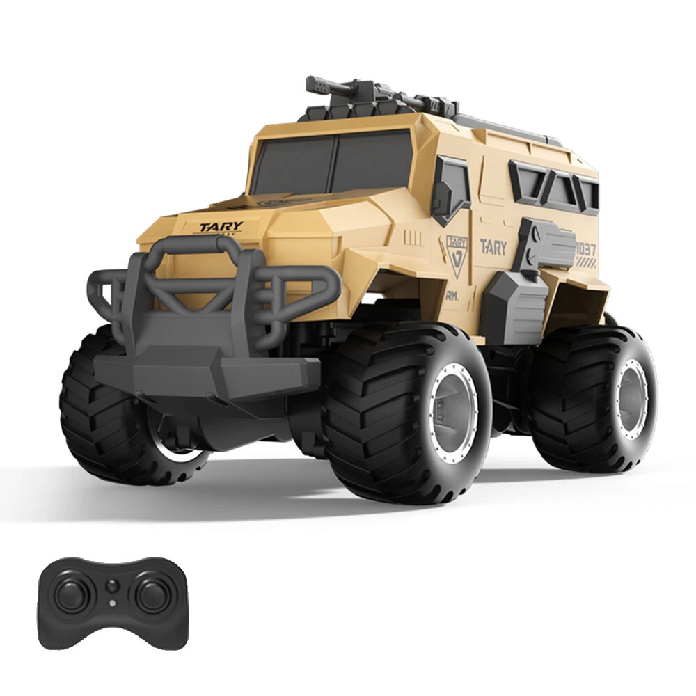 JJRC Q241 RTR 2.4G 4WD RC Car Waterproof Amphibious Off-Road Truck Armored 360 °Rotation Vehicles Model Toys — image 1