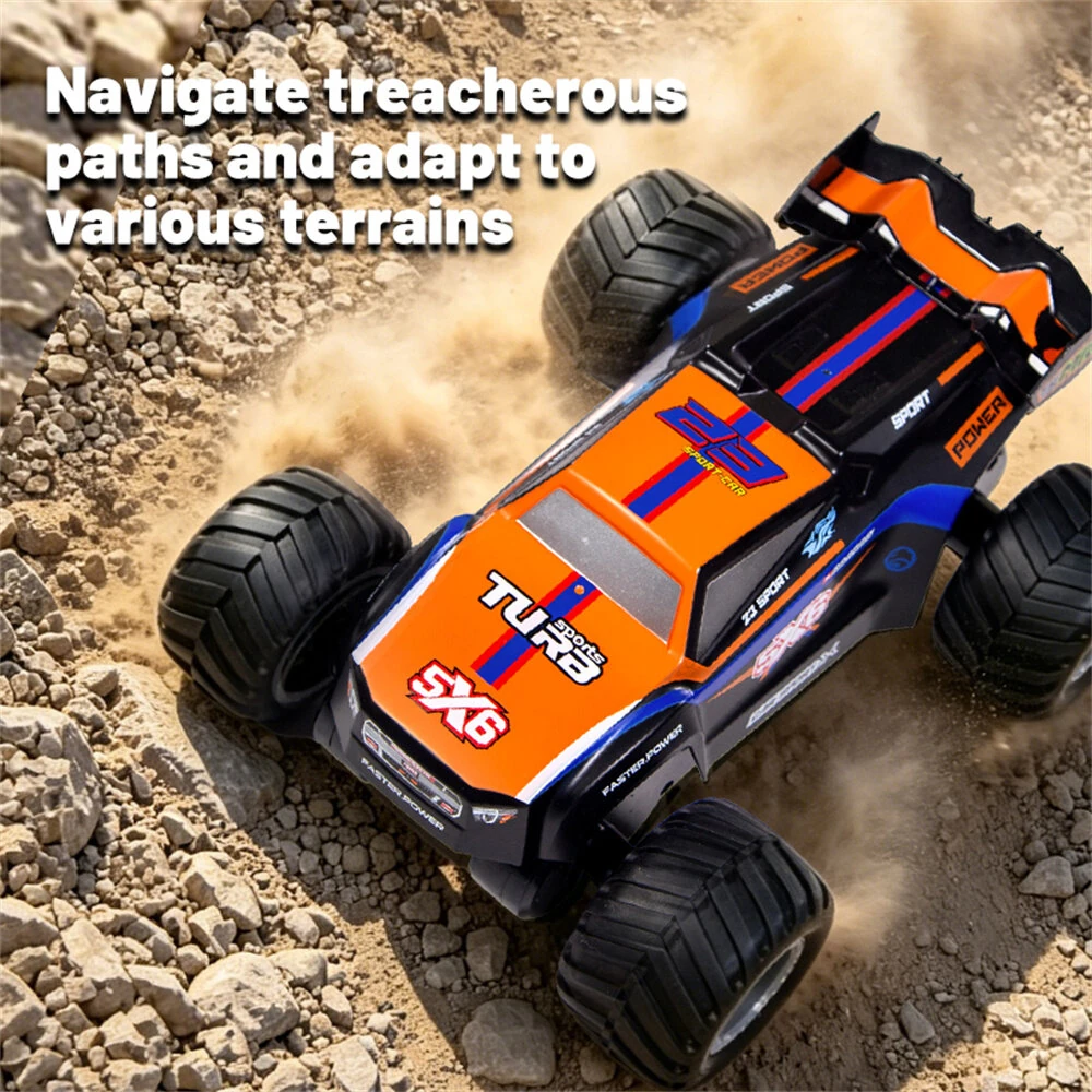 JJRC Q243 RTR 2.4G 4WD RC Car Amphibious Waterproof Off-Road Monster Truck 360° Rotation Remote Control Stunt Vehicles Models Toys — view 2