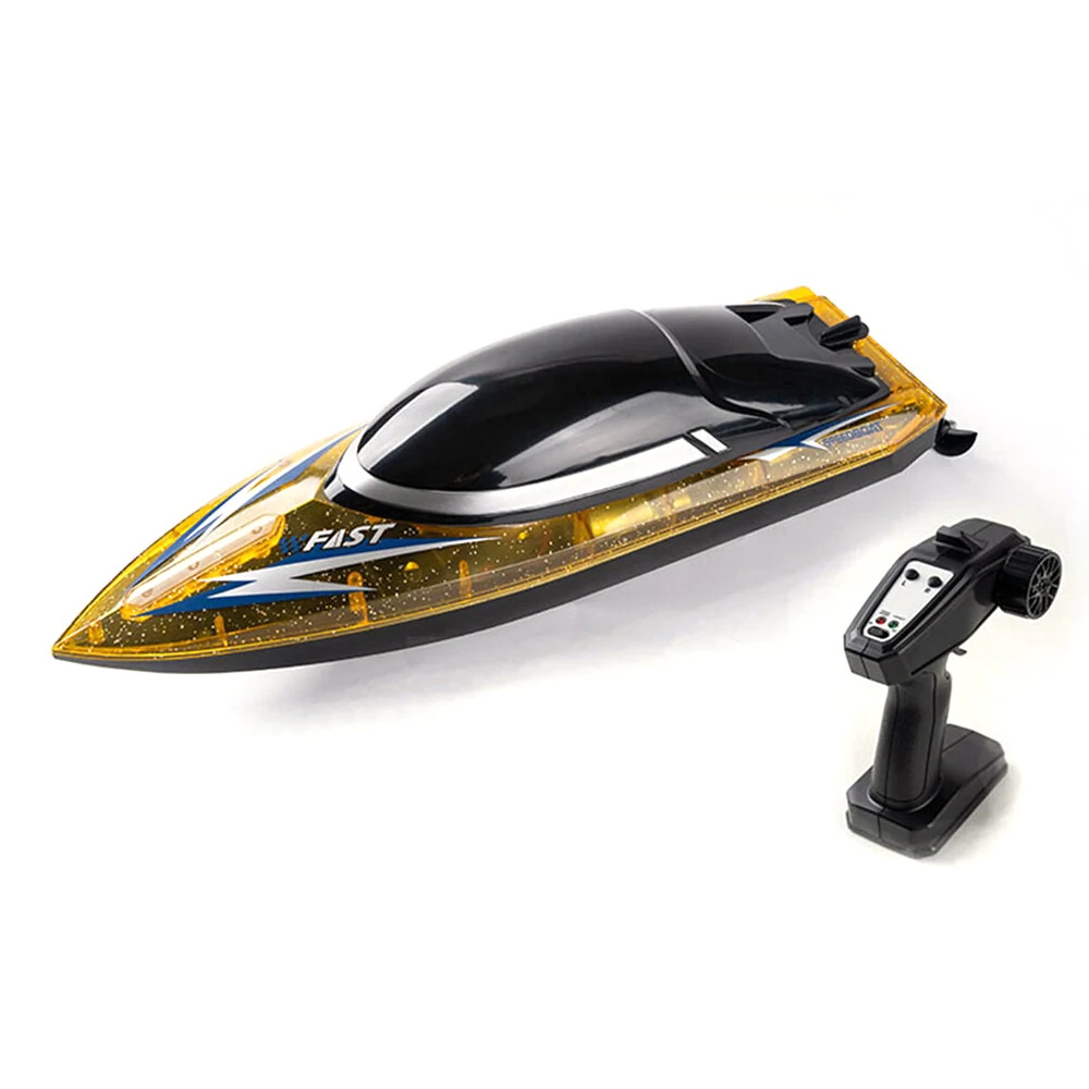 JJRC S15 RTR 2.4 30km/h RC Boat LED Light Capsized Reset High Speed Racing Waterproof Ship Vehicles Models Toys — view 2