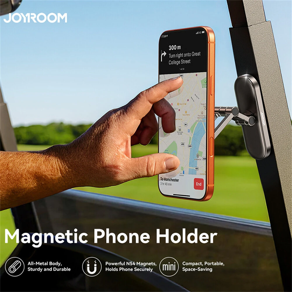 JOYROOM JR ZS520 Dual Sided Magnetic Phone Holder 360° Rotation Strong Magnetic for 4.7 7.0Inch Smartphones Wide Compatibility — view 2
