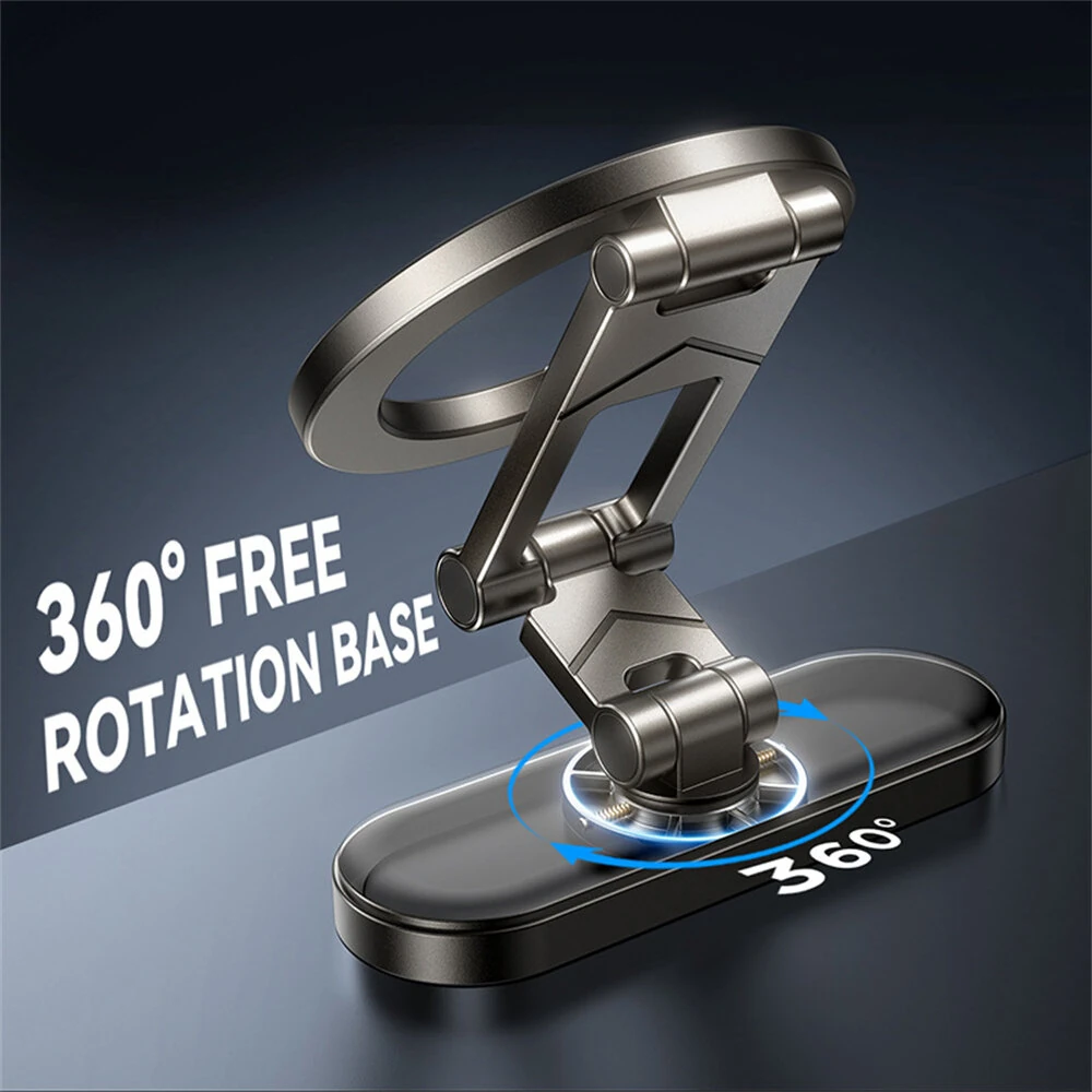 JOYROOM JR ZS520 Dual Sided Magnetic Phone Holder 360° Rotation Strong Magnetic for 4.7 7.0Inch Smartphones Wide Compatibility — view 3