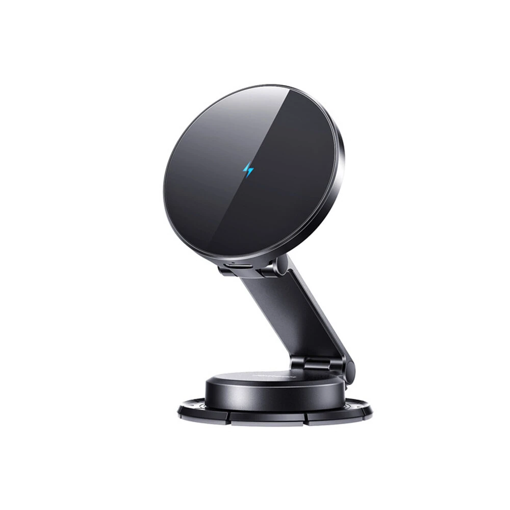 Joyroom Magnetic Car Mount N55 Strong Magnet 15W Wireless Charging 360° Rotation Foldable Phone Holder Fast Car Charger JR-ZS408