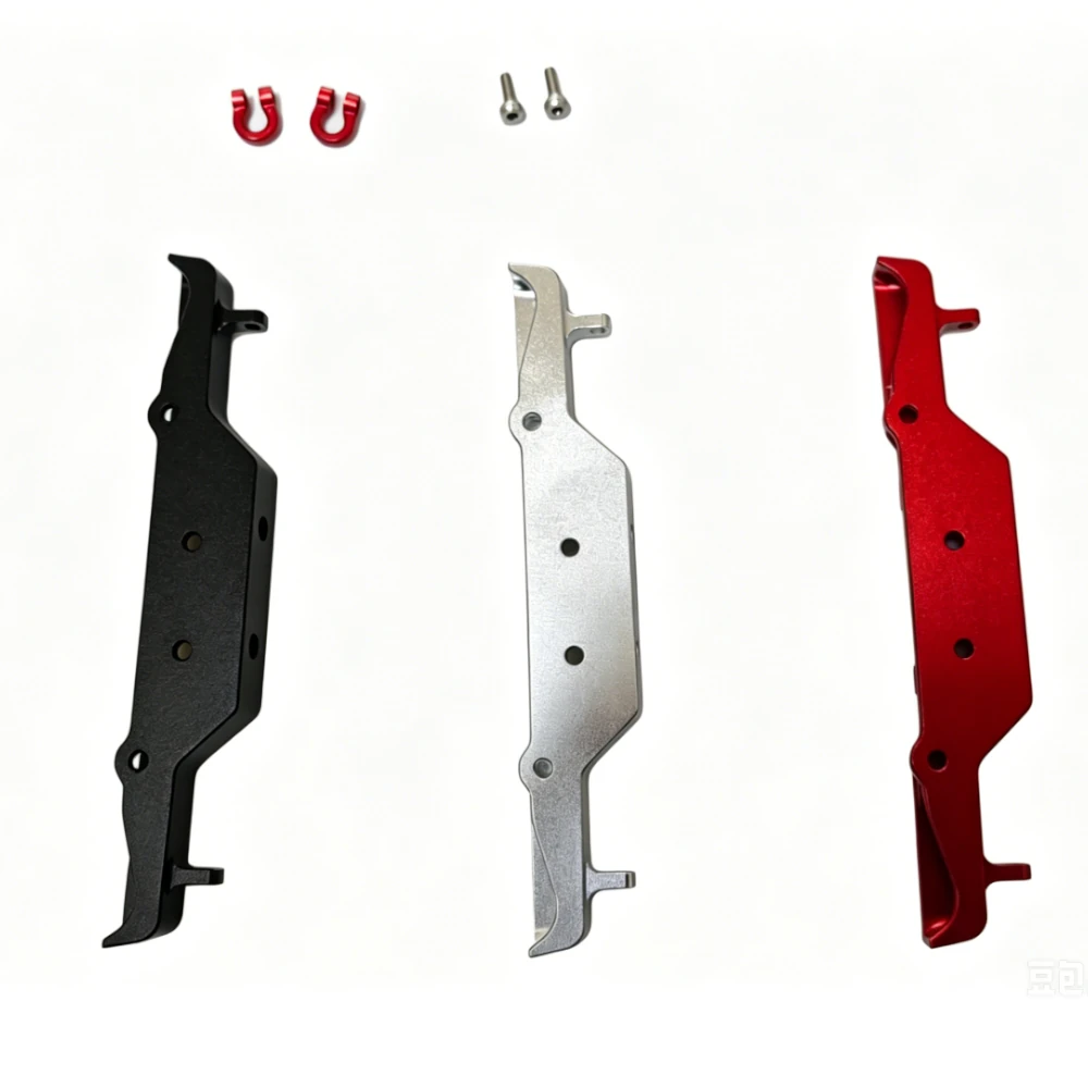 JXC LR1801 1/18 Rock Crawler RC Car Upgraded Parts Alloy Alloy Front Bumper Protector Off-Road Truck Vehicles Models Spare Replacement Accessories — image 1