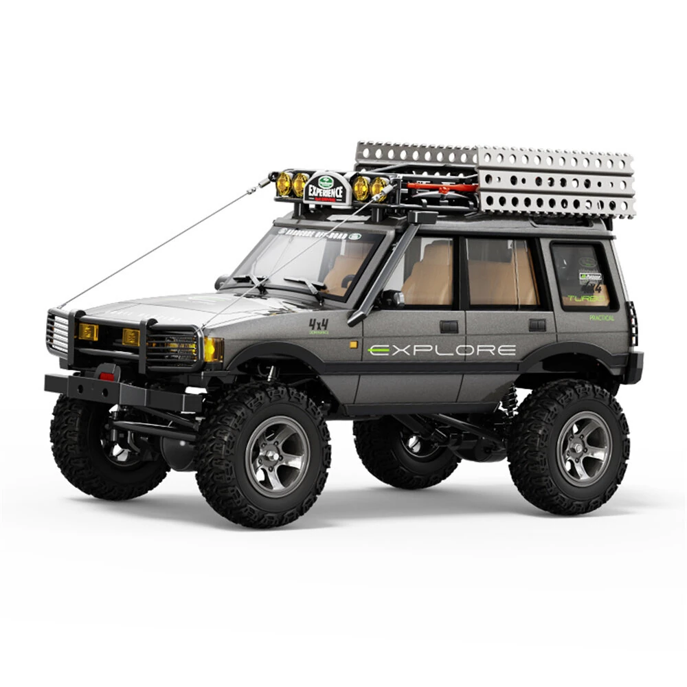 JXC LR1801 RTR 1/18 2.4G 4WD RC Car Rock Crawler Off-Road Climbing Truck Mechanical Three Speed Full Proportional Remote Control LED Light Vehicles Models Toys — view 5