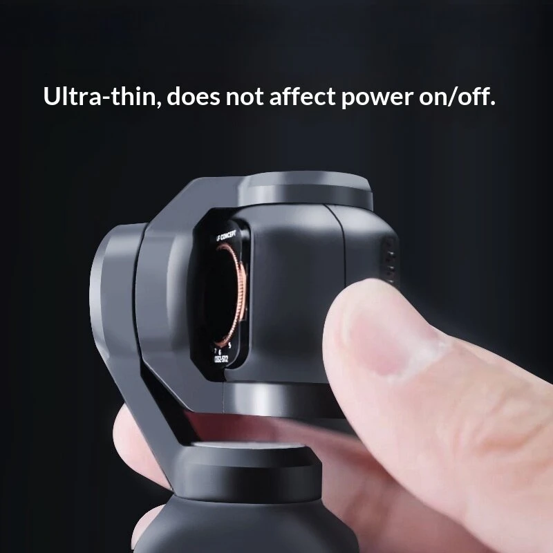 K&F Concept 3-In-1 Filter Kit 28-Layer Nano Coating ND2-32 CPL MCUV Camera Lens Filters Compatible with DJI Osmo Pocket 3 Camera — view 5