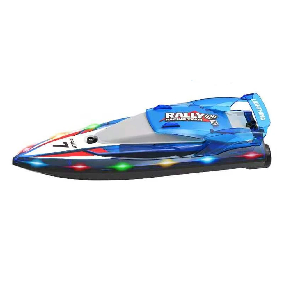K440 RTR 2.4G RC Boat High Speed Dual Powerful Motor LED Light Vehicles Models Toys — view 3