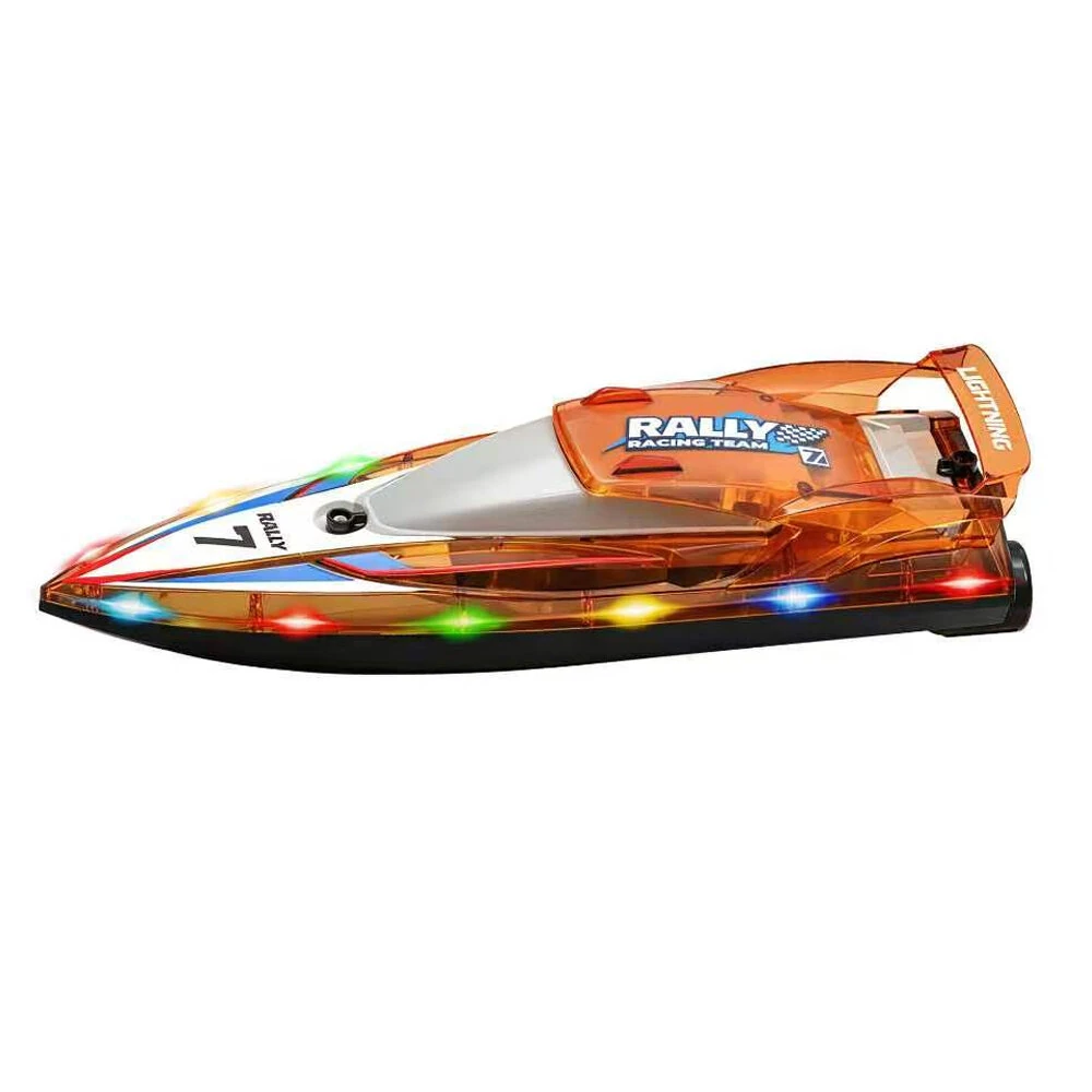 K440 RTR 2.4G RC Boat High Speed Dual Powerful Motor LED Light Vehicles Models Toys — view 4