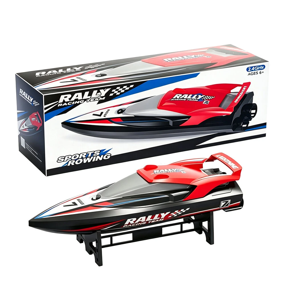 K440 RTR 2.4G RC Boat High Speed Dual Powerful Motor LED Light Vehicles Models Toys — view 6