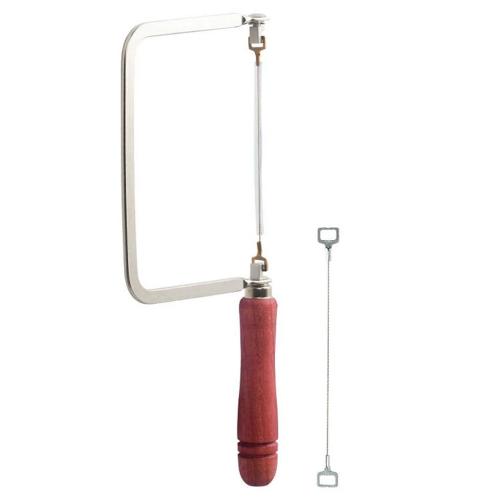 KAKURI 128mm Japanese Fret Saw Throat Depth Hand Coping Saw For Woodworking Manual Jigsaw For Fine Curve Cutting — view 7