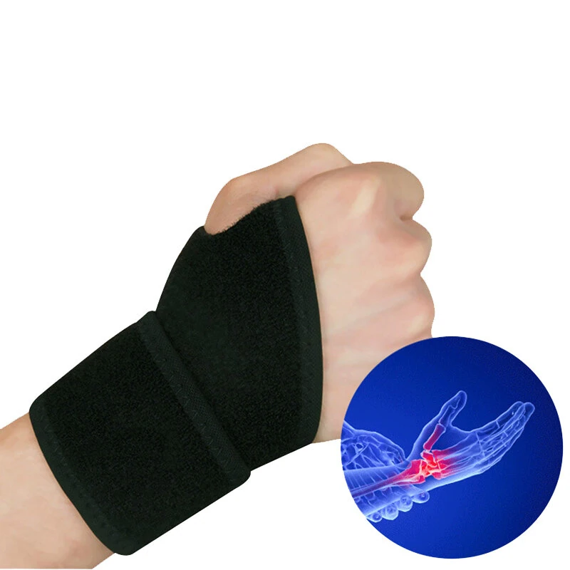 KALOAD 1 Pc Adjustable Wrist Brace Support Hand Stabilizer for Basketball Football Boxing Cycling Injuries and Prevention