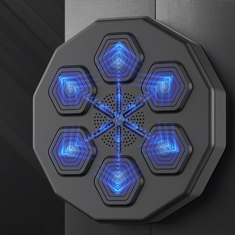 KALOAD 1PCS Smart Music Boxing Machine Wall Target with RGB Rythm Lighted Sandbag Relaxing Reaction Training Target for Boxing Sports Reaction — view 3
