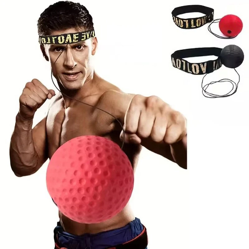 KALOAD 1Pcs Speed Boxing Ball Head-Mounted Punch Sanda Training Hand Eye Reaction Home Sandbag Fitness Gym Equipment — image 1